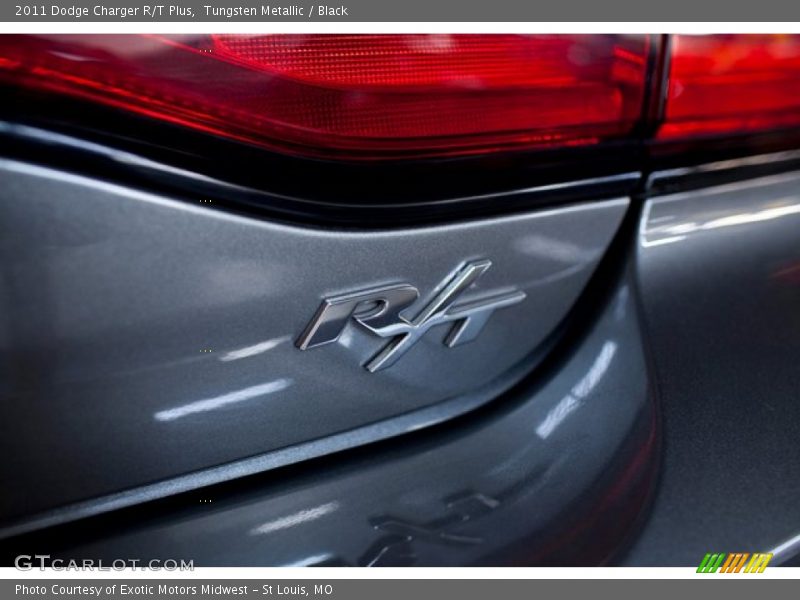 Tungsten Metallic / Black 2011 Dodge Charger R/T Plus