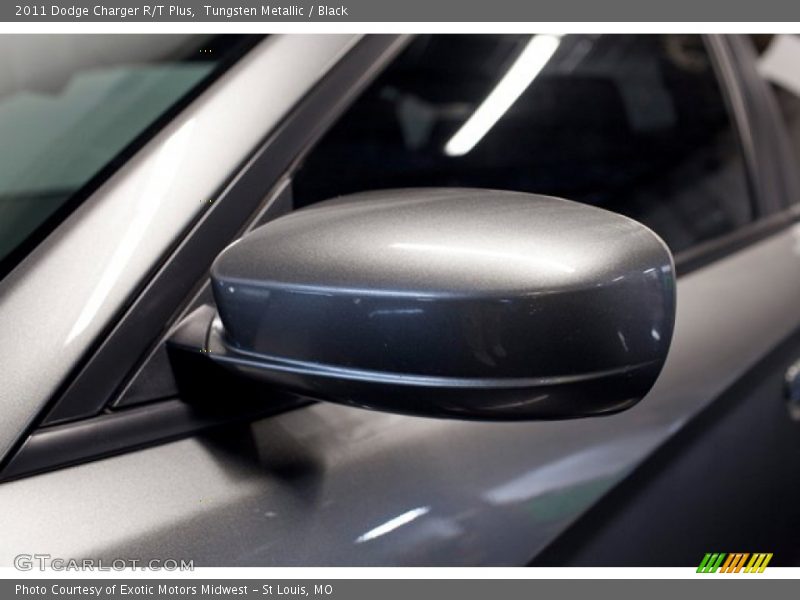 Tungsten Metallic / Black 2011 Dodge Charger R/T Plus