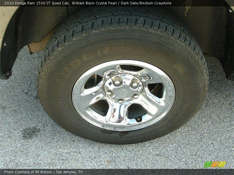 Brilliant Black Crystal Pearl / Dark Slate/Medium Graystone 2010 Dodge Ram 1500 ST Quad Cab