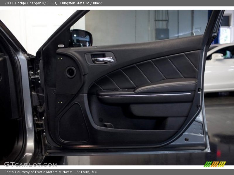 Tungsten Metallic / Black 2011 Dodge Charger R/T Plus