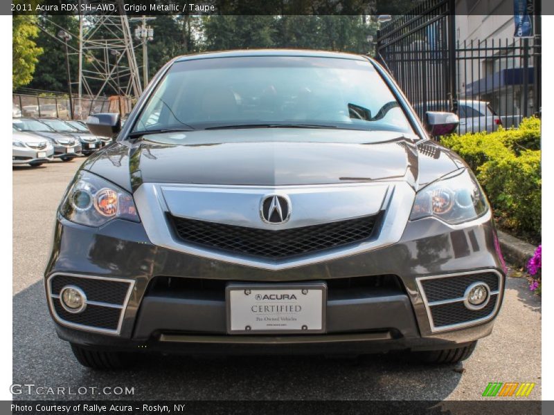Grigio Metallic / Taupe 2011 Acura RDX SH-AWD
