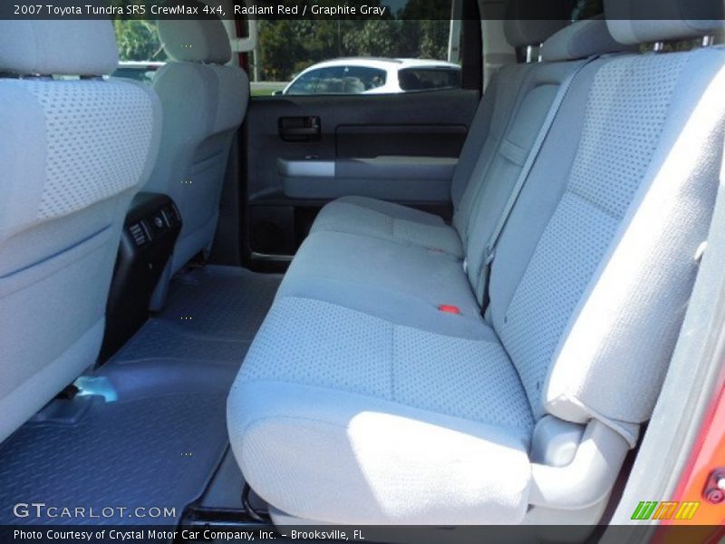 Radiant Red / Graphite Gray 2007 Toyota Tundra SR5 CrewMax 4x4