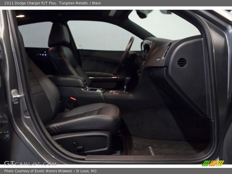 Tungsten Metallic / Black 2011 Dodge Charger R/T Plus