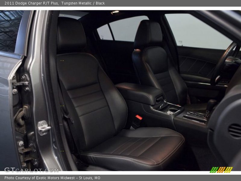 Tungsten Metallic / Black 2011 Dodge Charger R/T Plus
