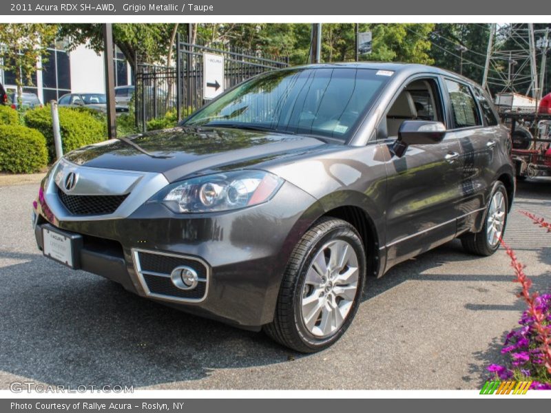 Grigio Metallic / Taupe 2011 Acura RDX SH-AWD