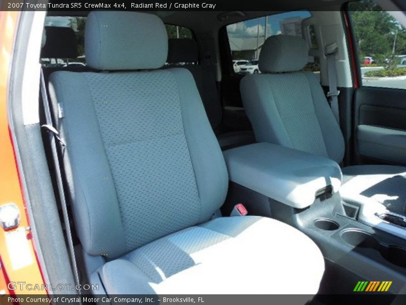 Radiant Red / Graphite Gray 2007 Toyota Tundra SR5 CrewMax 4x4