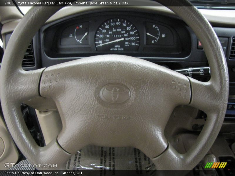 2003 Tacoma Regular Cab 4x4 Steering Wheel