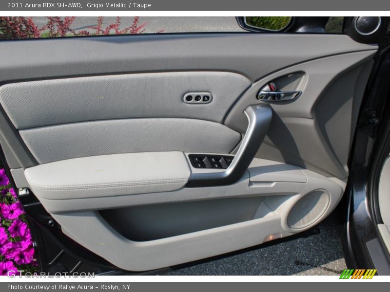 Grigio Metallic / Taupe 2011 Acura RDX SH-AWD