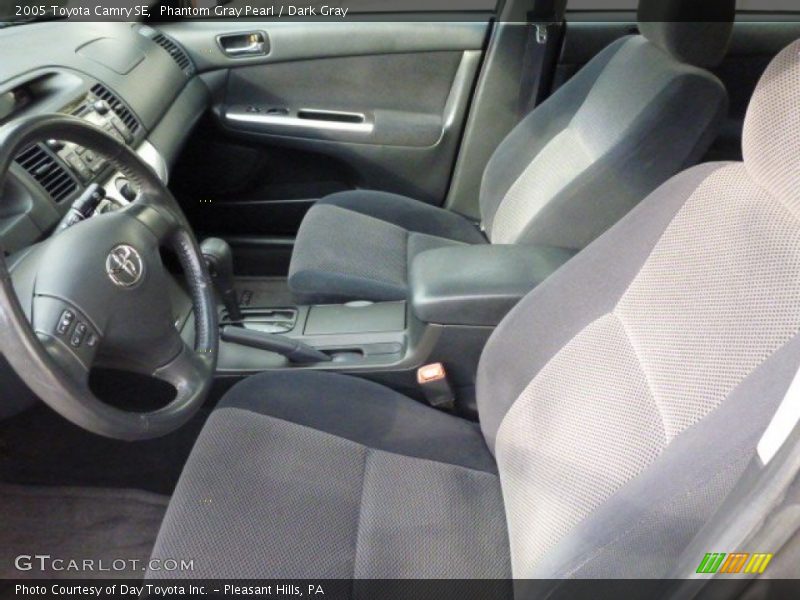 Phantom Gray Pearl / Dark Gray 2005 Toyota Camry SE