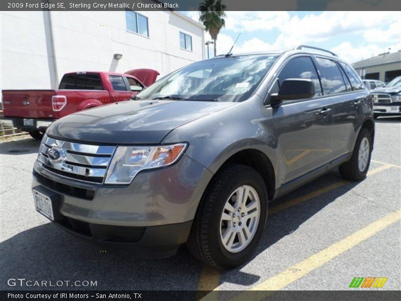 Sterling Grey Metallic / Charcoal Black 2009 Ford Edge SE
