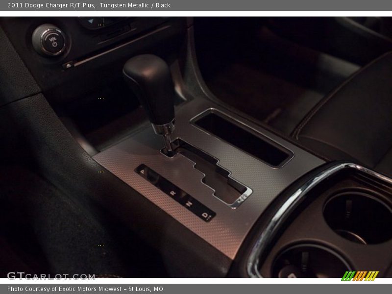 Tungsten Metallic / Black 2011 Dodge Charger R/T Plus