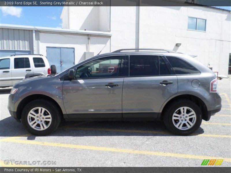 Sterling Grey Metallic / Charcoal Black 2009 Ford Edge SE