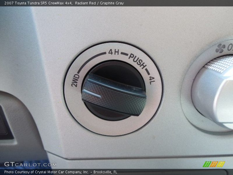 Radiant Red / Graphite Gray 2007 Toyota Tundra SR5 CrewMax 4x4
