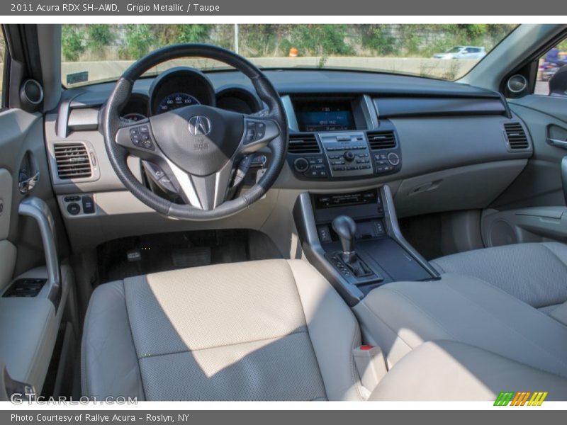 Grigio Metallic / Taupe 2011 Acura RDX SH-AWD