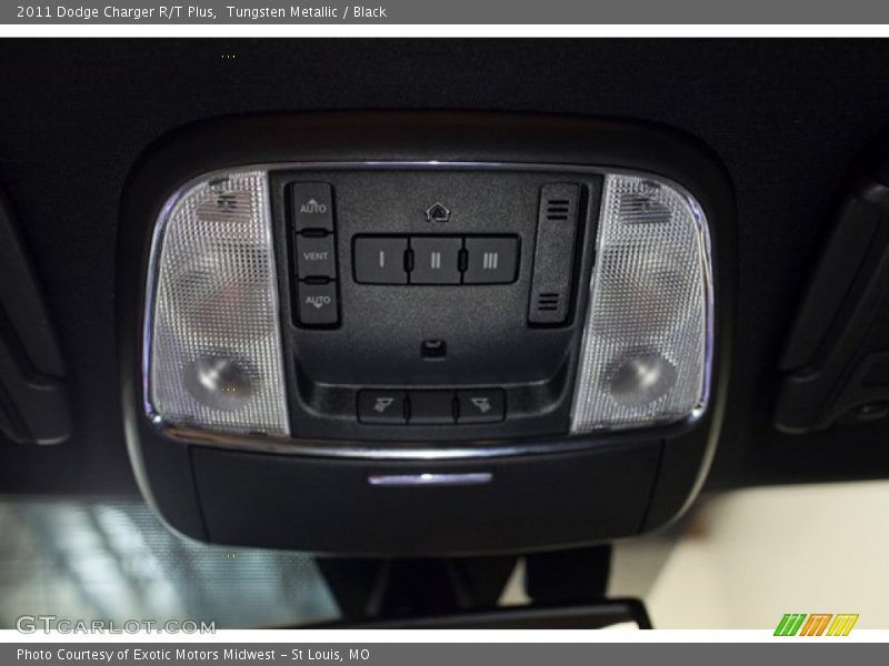 Tungsten Metallic / Black 2011 Dodge Charger R/T Plus