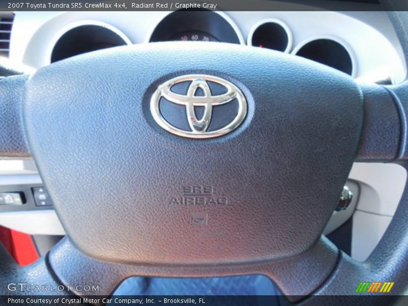 Radiant Red / Graphite Gray 2007 Toyota Tundra SR5 CrewMax 4x4
