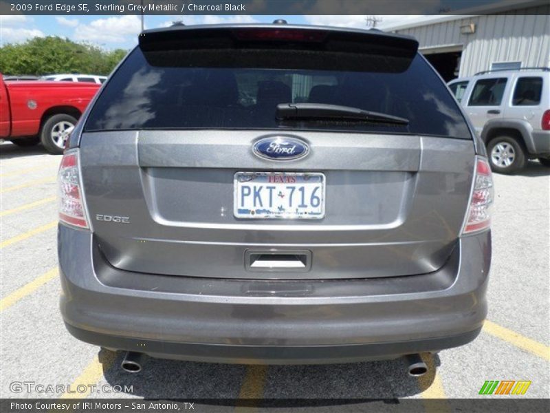 Sterling Grey Metallic / Charcoal Black 2009 Ford Edge SE