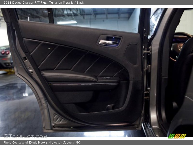 Tungsten Metallic / Black 2011 Dodge Charger R/T Plus