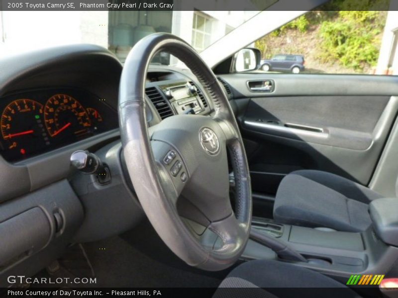 Phantom Gray Pearl / Dark Gray 2005 Toyota Camry SE