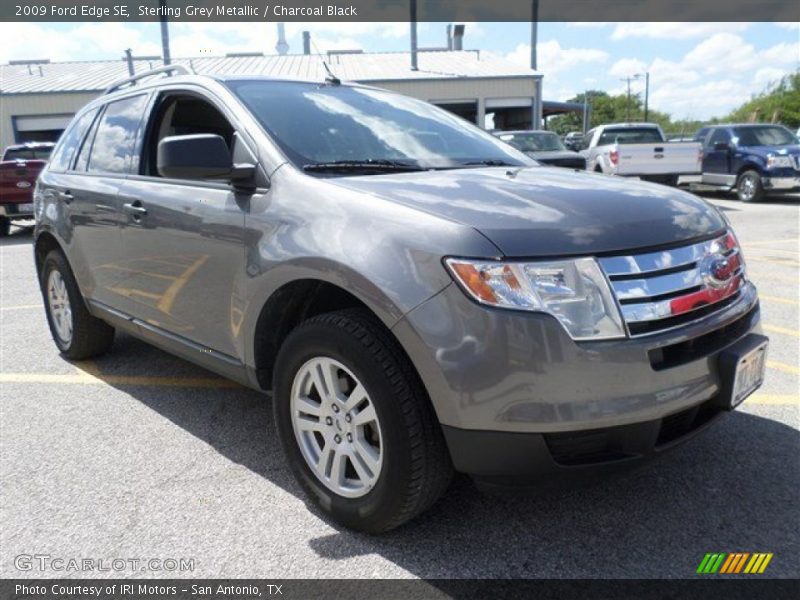 Sterling Grey Metallic / Charcoal Black 2009 Ford Edge SE