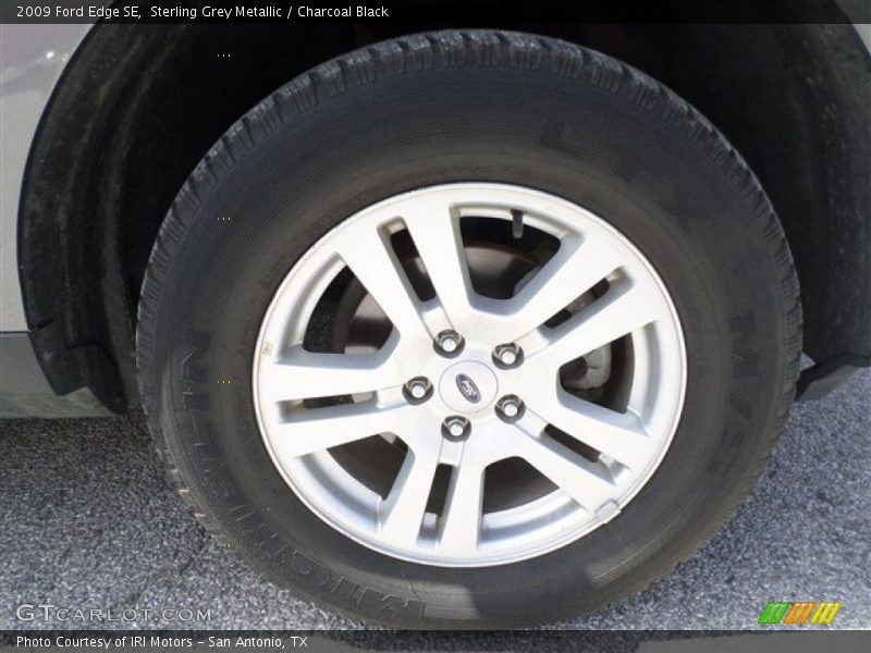 Sterling Grey Metallic / Charcoal Black 2009 Ford Edge SE