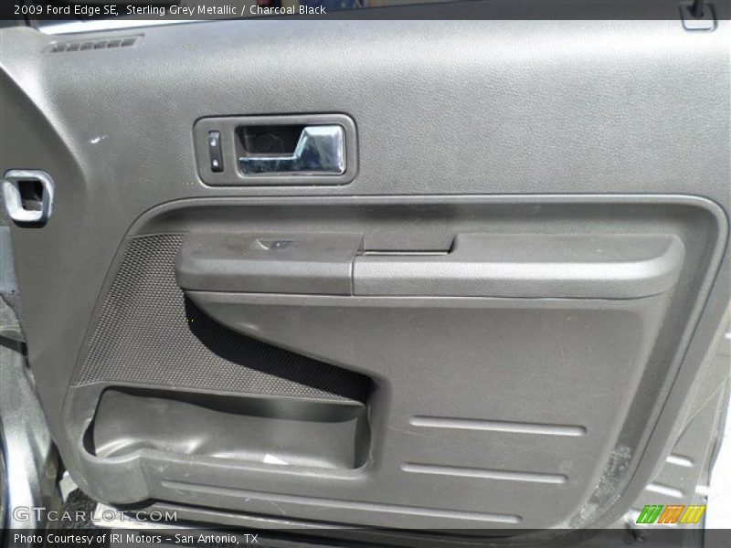 Sterling Grey Metallic / Charcoal Black 2009 Ford Edge SE
