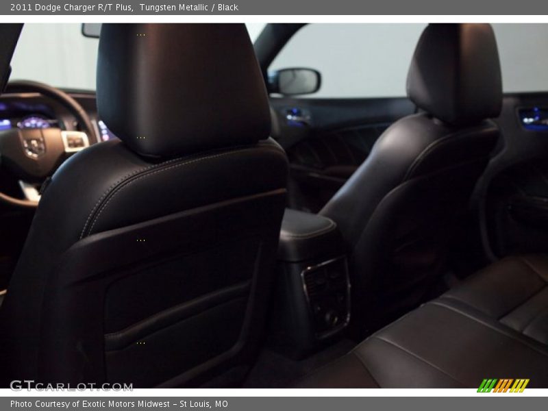 Tungsten Metallic / Black 2011 Dodge Charger R/T Plus