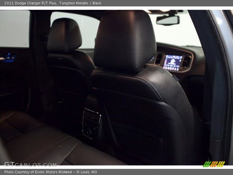 Tungsten Metallic / Black 2011 Dodge Charger R/T Plus