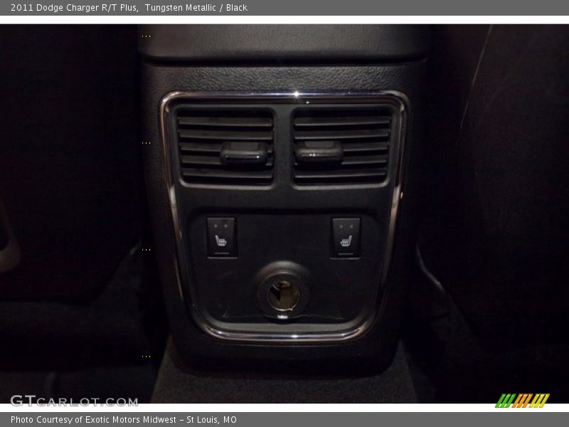 Tungsten Metallic / Black 2011 Dodge Charger R/T Plus