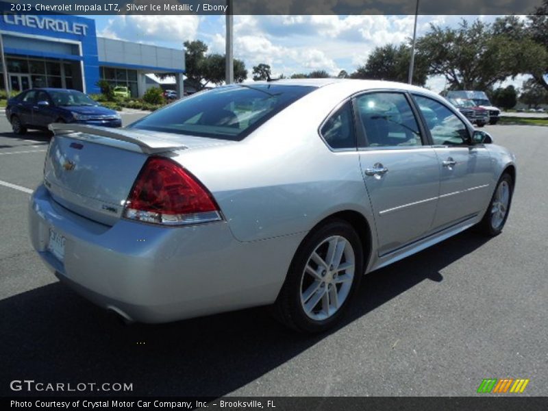 Silver Ice Metallic / Ebony 2013 Chevrolet Impala LTZ