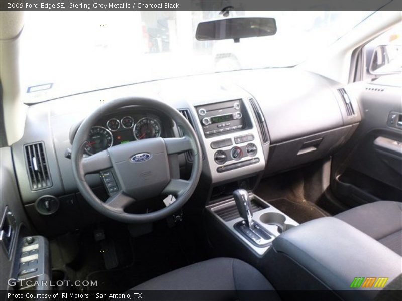 Sterling Grey Metallic / Charcoal Black 2009 Ford Edge SE