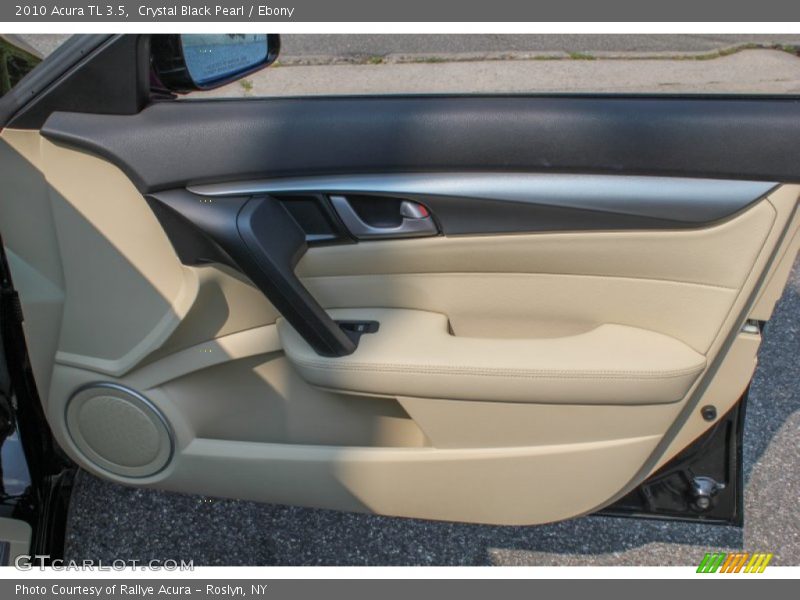 Crystal Black Pearl / Ebony 2010 Acura TL 3.5
