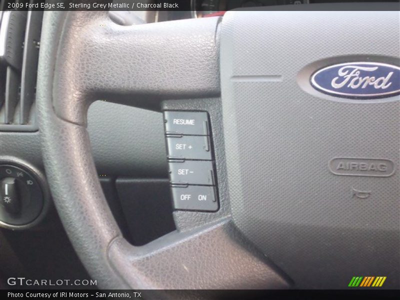 Sterling Grey Metallic / Charcoal Black 2009 Ford Edge SE