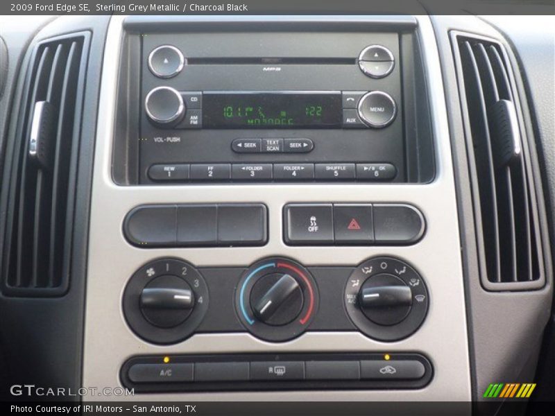 Sterling Grey Metallic / Charcoal Black 2009 Ford Edge SE