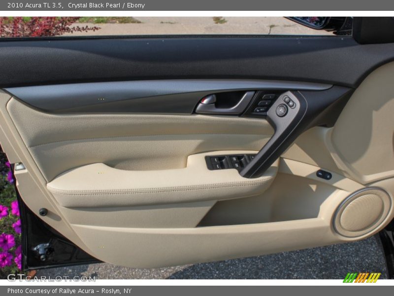 Crystal Black Pearl / Ebony 2010 Acura TL 3.5
