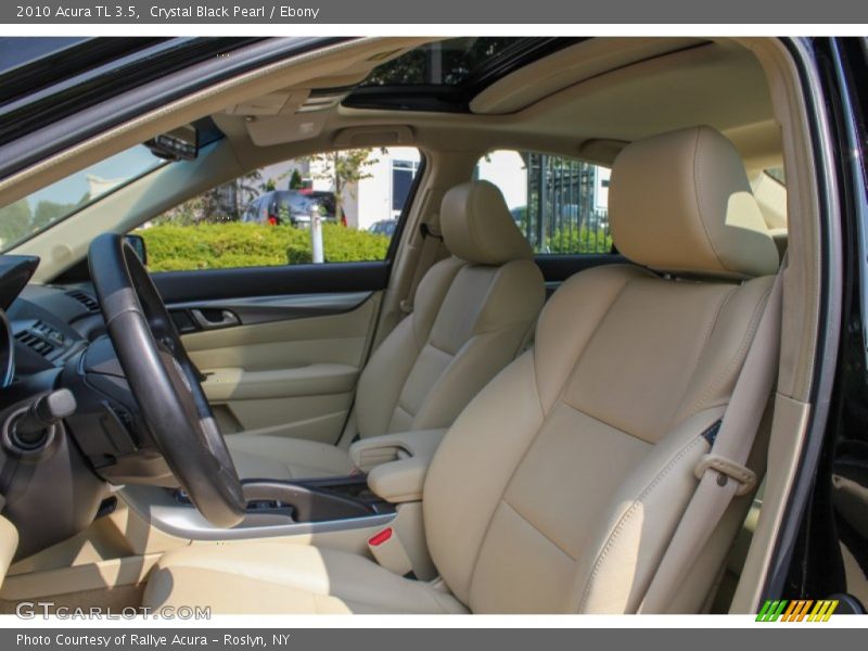 Crystal Black Pearl / Ebony 2010 Acura TL 3.5