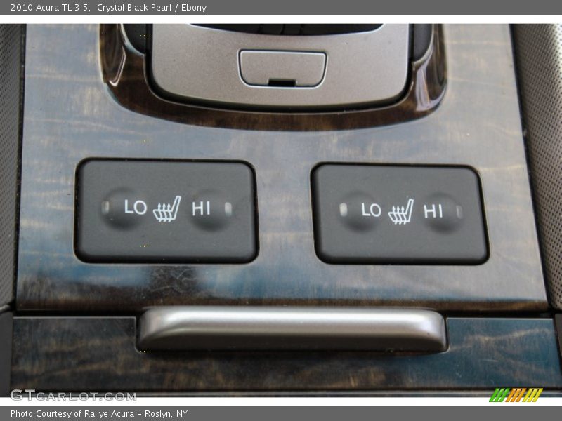 Crystal Black Pearl / Ebony 2010 Acura TL 3.5