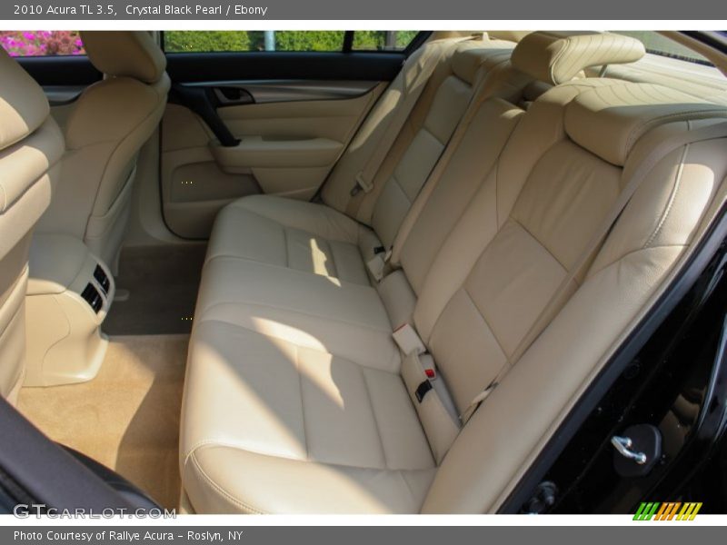 Crystal Black Pearl / Ebony 2010 Acura TL 3.5
