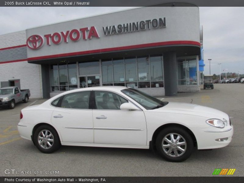 White Opal / Neutral 2005 Buick LaCrosse CXL