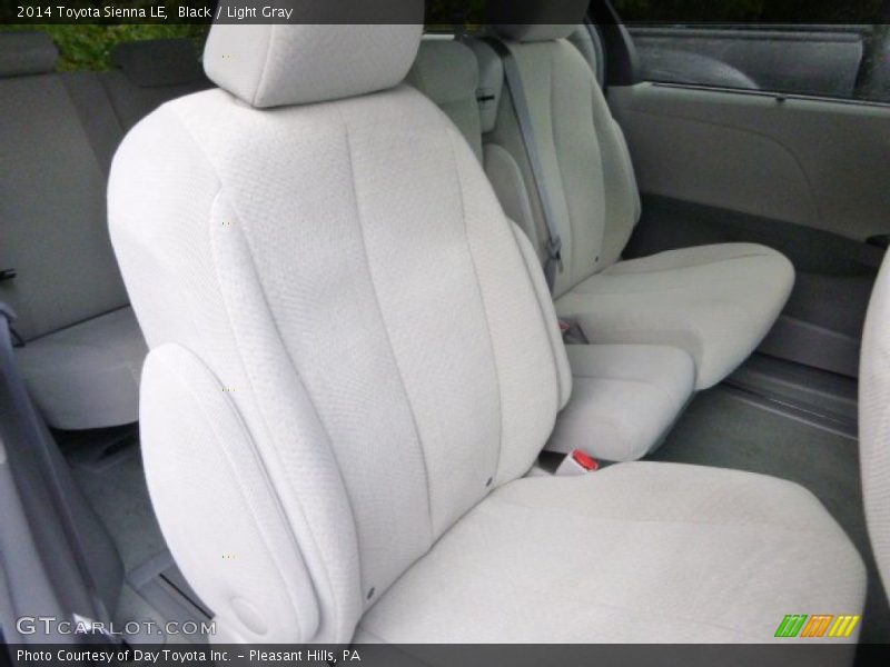 Black / Light Gray 2014 Toyota Sienna LE