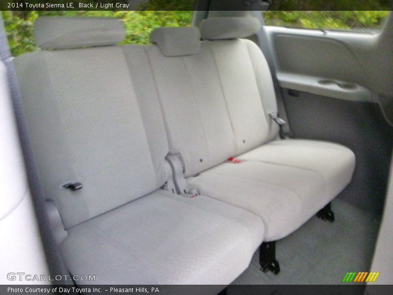 Black / Light Gray 2014 Toyota Sienna LE