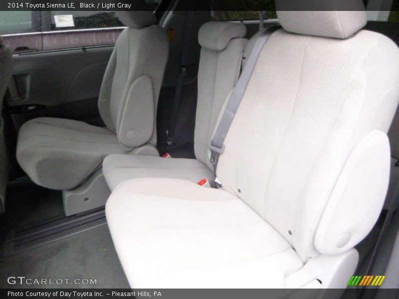 Black / Light Gray 2014 Toyota Sienna LE