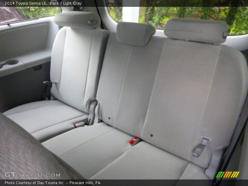Black / Light Gray 2014 Toyota Sienna LE