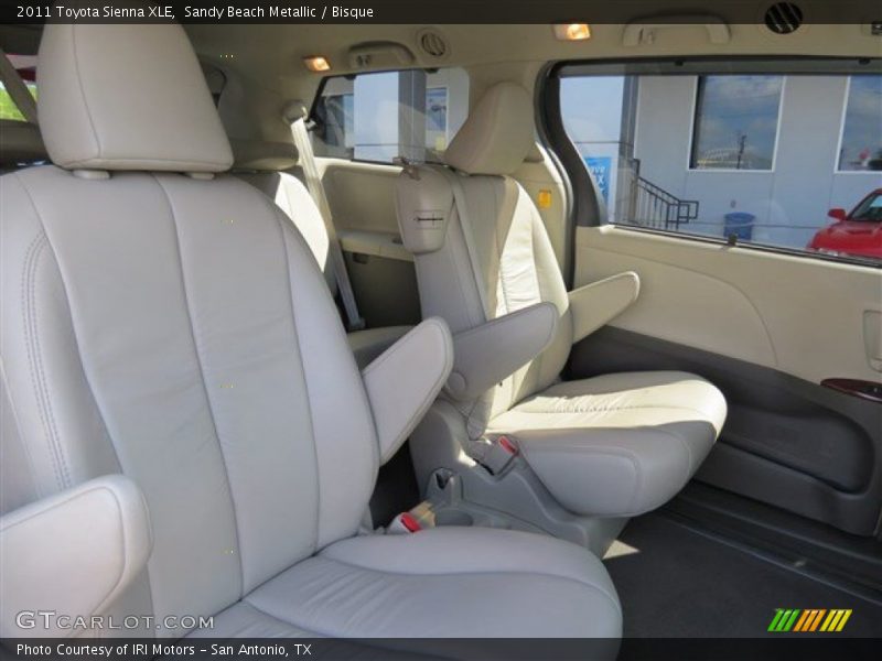 Sandy Beach Metallic / Bisque 2011 Toyota Sienna XLE