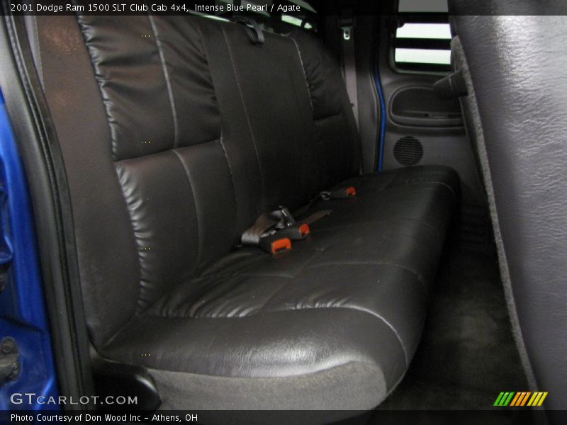 Intense Blue Pearl / Agate 2001 Dodge Ram 1500 SLT Club Cab 4x4