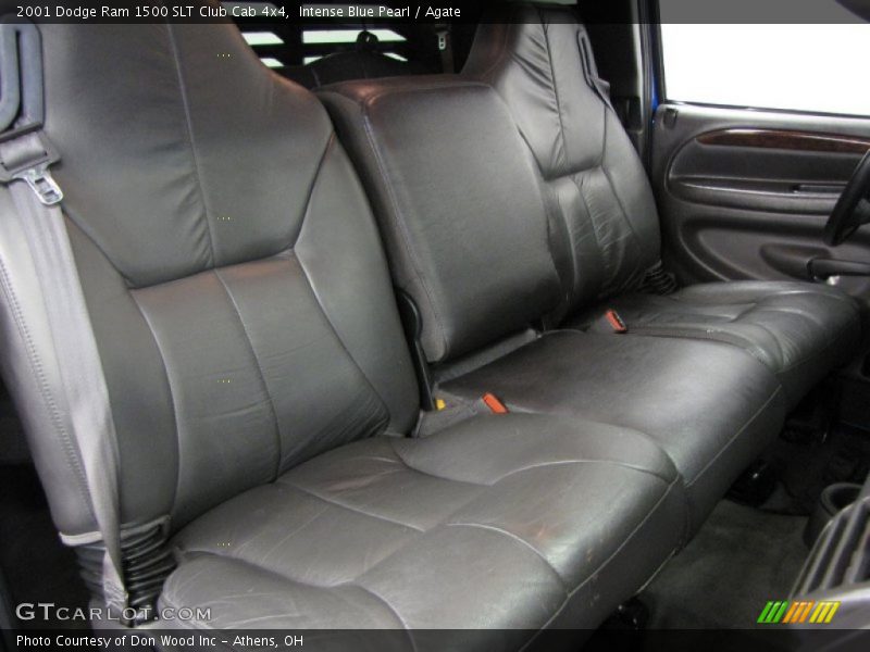 Intense Blue Pearl / Agate 2001 Dodge Ram 1500 SLT Club Cab 4x4