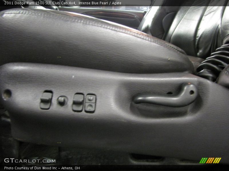 Intense Blue Pearl / Agate 2001 Dodge Ram 1500 SLT Club Cab 4x4