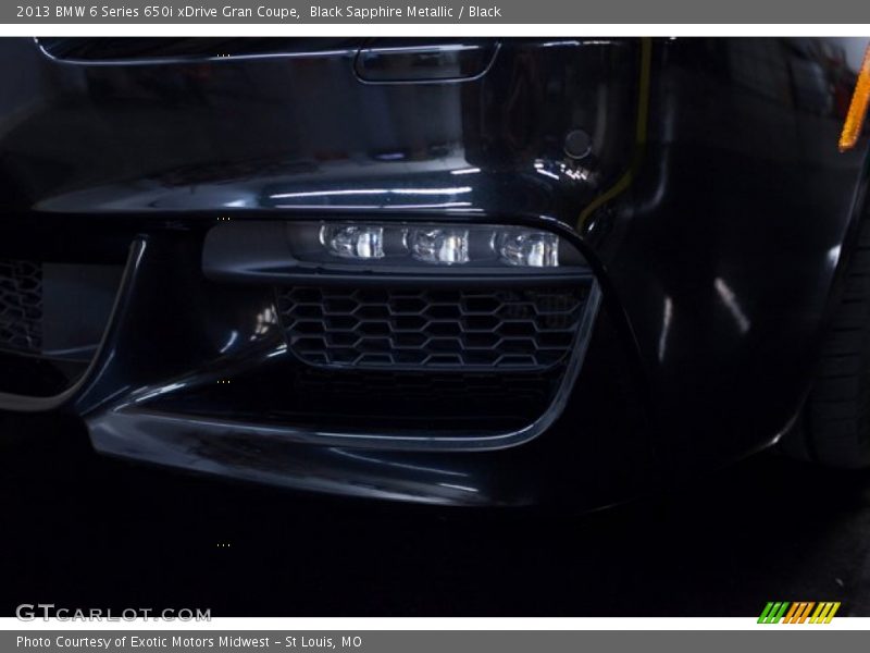 Black Sapphire Metallic / Black 2013 BMW 6 Series 650i xDrive Gran Coupe