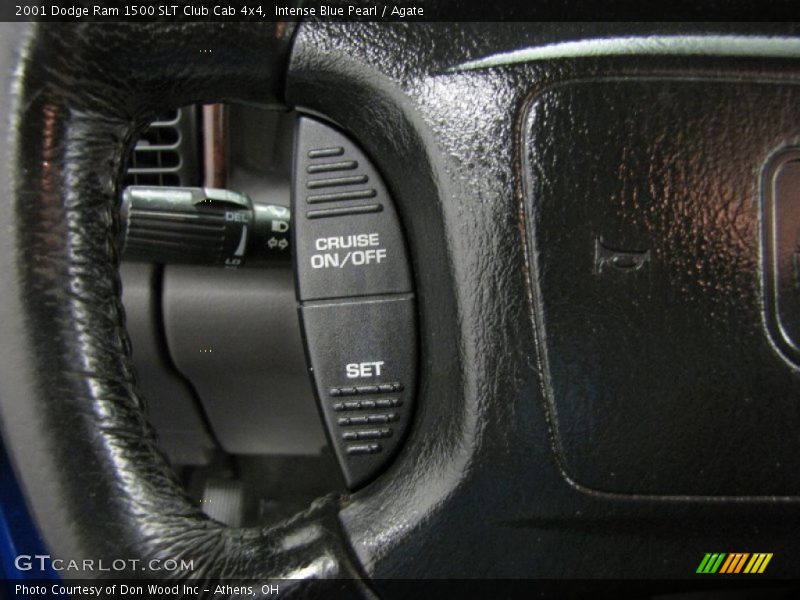 Intense Blue Pearl / Agate 2001 Dodge Ram 1500 SLT Club Cab 4x4