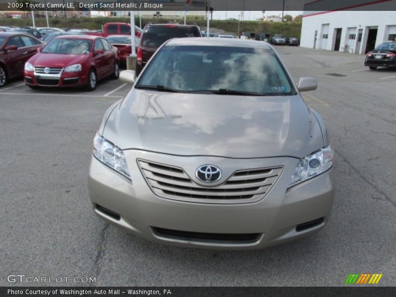 Desert Sand Metallic / Bisque 2009 Toyota Camry LE